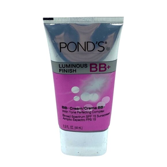 Ponds Luminous Finish BB+ Cream Medium 1.5 Fl Oz Tone Perfecting Complex SPF 15 - Picture 1 of 2